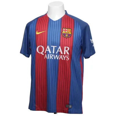 Fotbollströja (Blå, Röd) från Nike Polyester