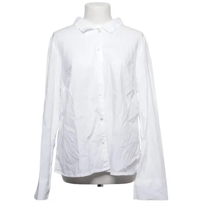 Blouse (Blanc) de Vetono Coton, Élasthane