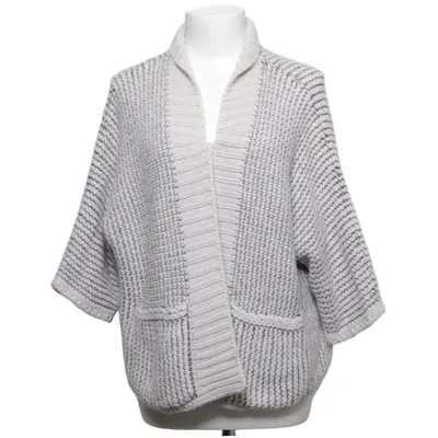 Cardigan (Grå, Hvid) fra Iris von Arnim Kashmir