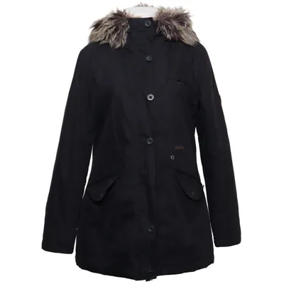 Parka (Black) from Billabong Acrylic, Cotton, Polyamide, Polyester