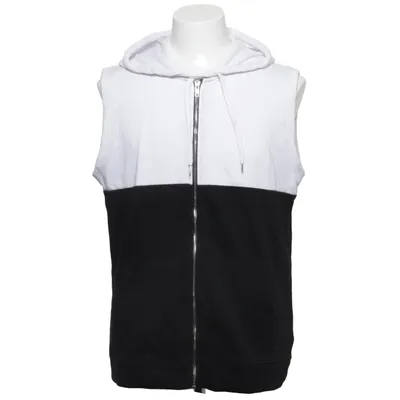 Short sleeve hoodie (Black, White) from Forever 21 Men Cotton, Polyester