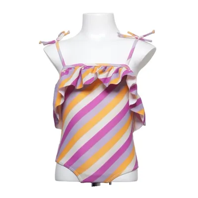 Swimsuit (Purple, Yellow, White) from Rikiki Elastane, Polyamide, Polyester