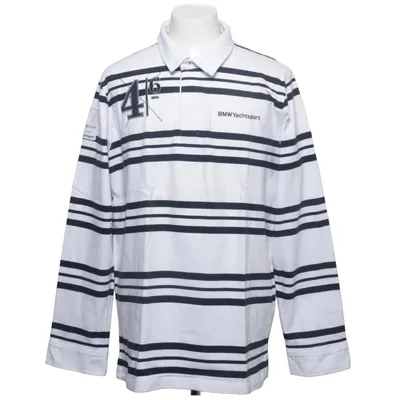 Rugby shirt (Wit, Blauw) van Henri Lloyd Katoen