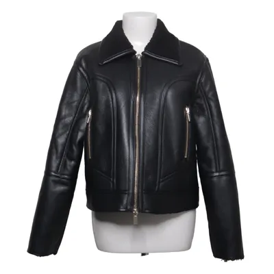 Shearling jacket (Black) from Kaos Polyester, Viscose