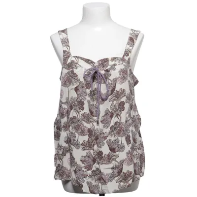Tanktop (Beige) van Baum Und Pferdgarten Zijde