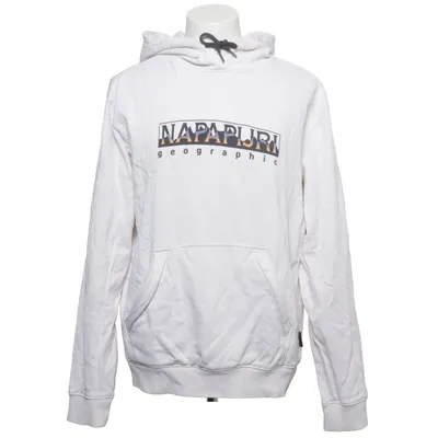 Kapuzenpullover (Weiß) von Napapijri Baumwolle, Elasthan