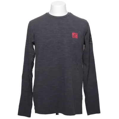 Långärmad t-shirt (Grå) från Revolution Race Elastan, Polyester, Viskos