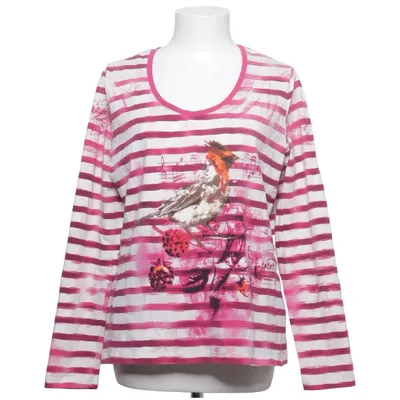 T-shirt à manches longues (Blanc, Rose, Multicolore) de Betty Barclay Elements Coton, Élasthane