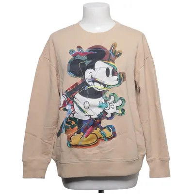 Collegetröja (Beige, Flerfärgad) från Zara x Disney Bomull, Polyester