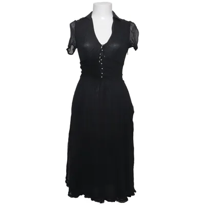 Robe (Noir) de Zara Basic Polyester, Soie