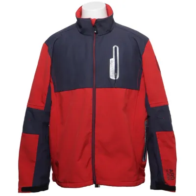 Softshell jacket (Red, Blue) from Arqueonautas Elastane, Polyester