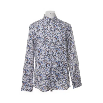 Skjorta (Vit, Blå, Brun, Flerfärgad) från Bläck Bomull