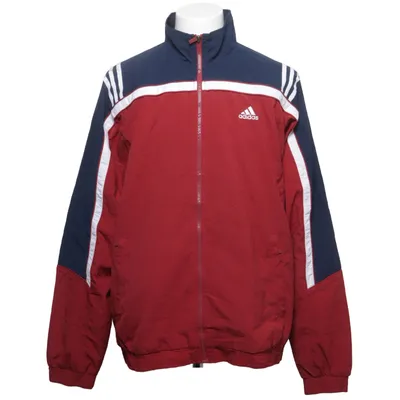 Träningsjacka (Röd, Blå, Vit) från Adidas Polyester
