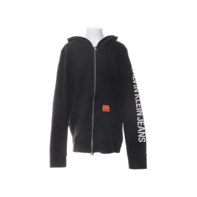 Capuchon sweater (Zwart) van Calvin Klein Jeans Katoen
