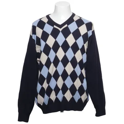 Pullover (Blue, White) from Wolsey Cotton