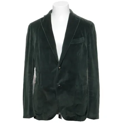 Blazer (Green) from Boglioli Cotton, Cupro