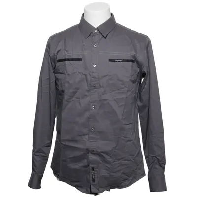 Skjorta (Grå) från Coofandy Bomull, Polyester