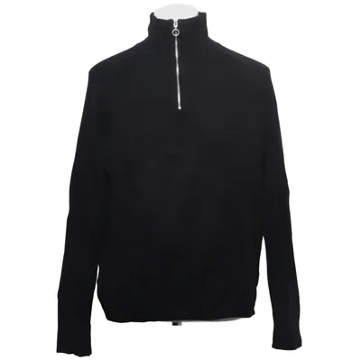 Sweater (Black) from H&M Man Cotton, Modal