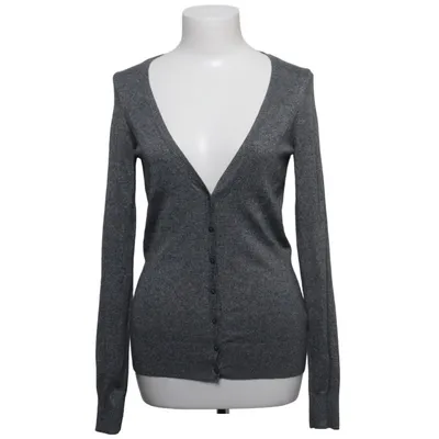 Cardigan (Gray) from Bershka Knitwear Polyamide, Viscose