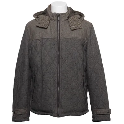 Winter jacket (Gray, Brown) from Massimo Dutti