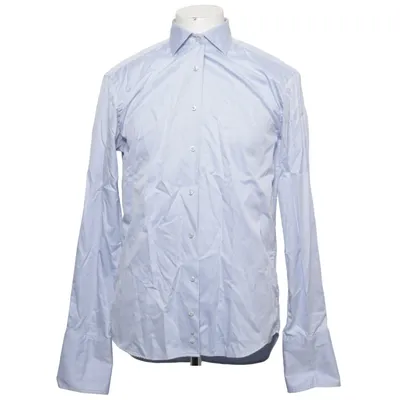Shirt (Blue) from Oscar of Sweden Cotton
