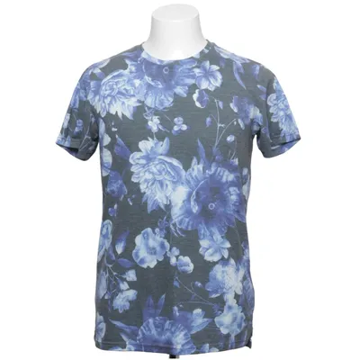 T-shirt (Grå, Blå) från Premium by Jack & Jones Bomull, Polyester