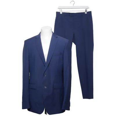 Suit (Blue) from Park Avenue Acetate, Wool