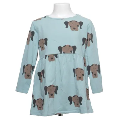 Dress (Blue, Brown) from Amy Lucy Cotton, Elastane