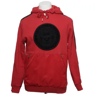 Hoodie (Red, Black) from Glorious Gangsta Cotton, Polyester