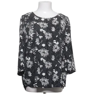 Blouse (Black, White) from Isolde Polyester