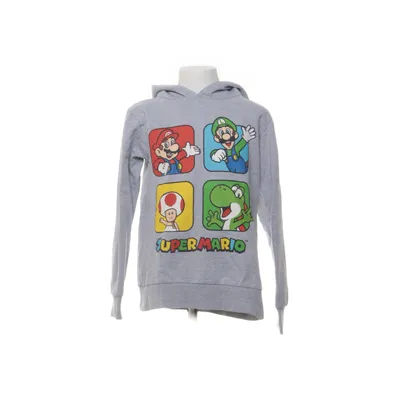 Huvtröja (Grå) från Super Mario Bomull, Polyester