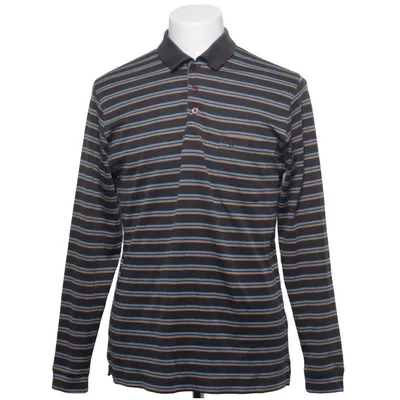 Rugby shirt (Brown, Blue, Beige) from Ragman Cotton, Polyester