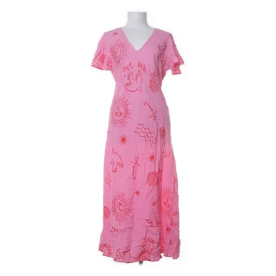 Långklänning (Rosa, Röd) från New Look Polyamid, Viskos