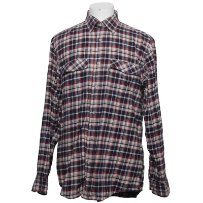 Chemise en flanelle (Bleu, Rouge, Blanc) de Pinewood Coton