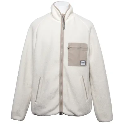 Veste polaire (Blanc, Beige) de Jack & Jones Originals Polyester recyclé