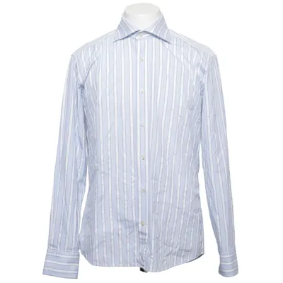 Chemise (Bleu, Blanc) de Abrams Coton