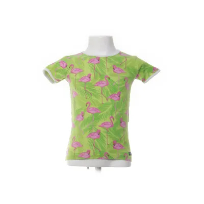 T-shirt (Groen) van Villervalla Organisch katoen, Elastaan