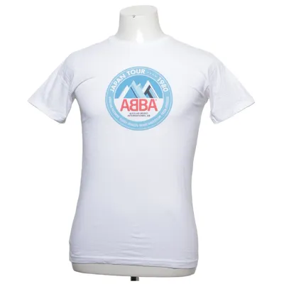 T-shirt (Vit, Flerfärgad) från Abba Bomull