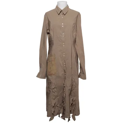 Robe chemise (Beige) de One Step Coton, Polyester