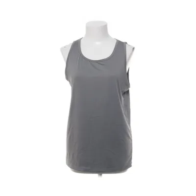 Tanktop (Grijs) van Enrico Mori Elastaan, Polyamide