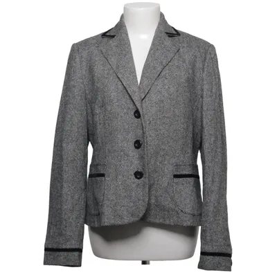Blazer (Grau, Schwarz) von Gabriella Benelli Polyamid, Seide, Wolle