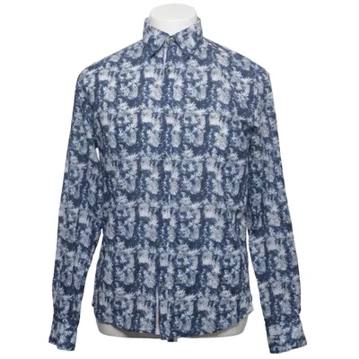 Shirt (Blue, White) from Colours & Sons Cotton