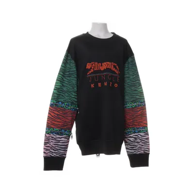 Sweatshirt (Sort, Flerfarvet) fra Kenzo x H&M Bomuld, Polyester