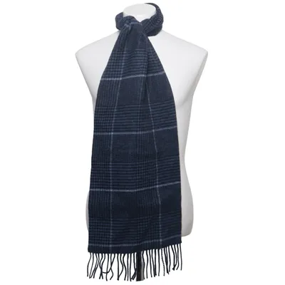 Écharpe (Bleu, Noir) de Paul Costelloe Laine