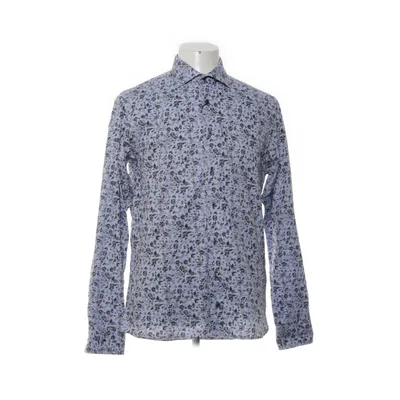 Shirt (Blue, Multicolored) from Oscar of Sweden Cotton