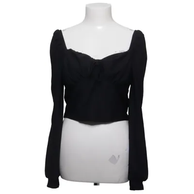 Crop top (Svart) från Urban Outfitters Elastan, Polyester