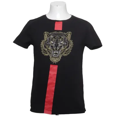 T-shirt (Black, Red, Yellow) from Closet London Cotton