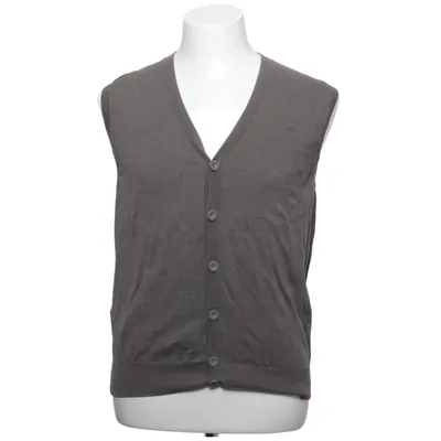 Gilet (Grijs) van Stefanel Katoen