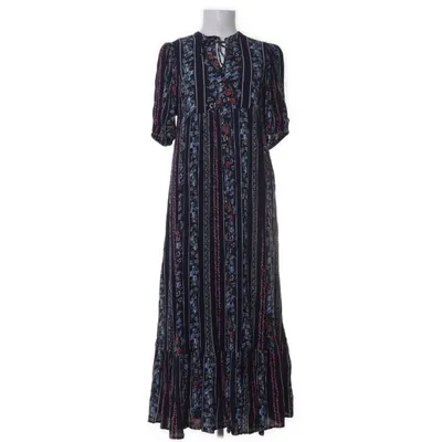 Maxi jurk (Blauw, Meerkleurig) van YAS Katoen, Viscose
