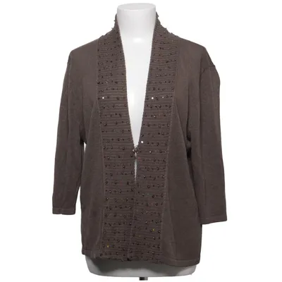 Strickjacke (Braun) von Alex & Co. Acryl, Viskose